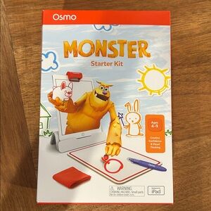 Osmo Age 4-9 Monster Starter Kit for iPad unopened-NIB Game Kids Play Fun